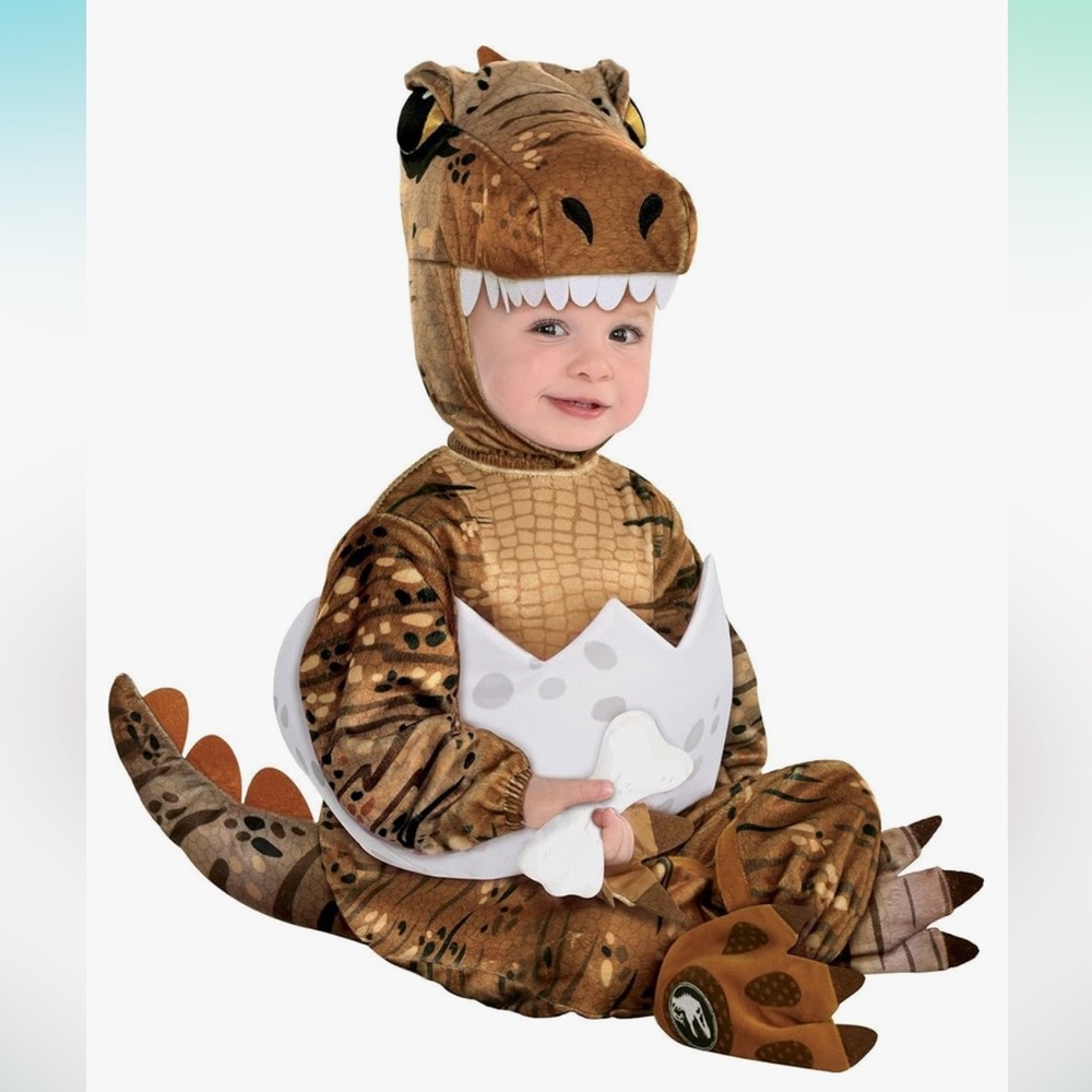 Infant Dinosaur hatchling costume - 0-6 mo.